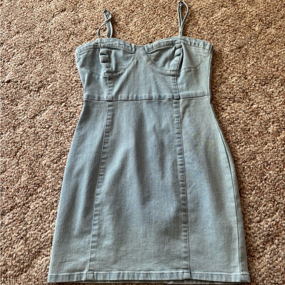 Elegant Denim Dress